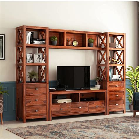 Wooden TV Unit With Storage In India 2022