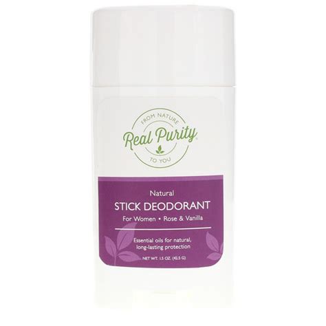 All Natural Stick Deodorant for Women, Real Purity