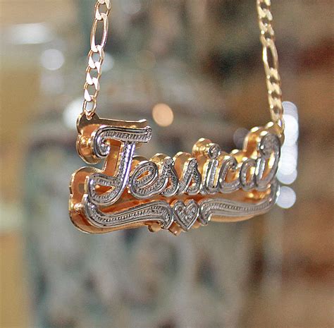 Real Name Necklace Gold | ist-internacional.com