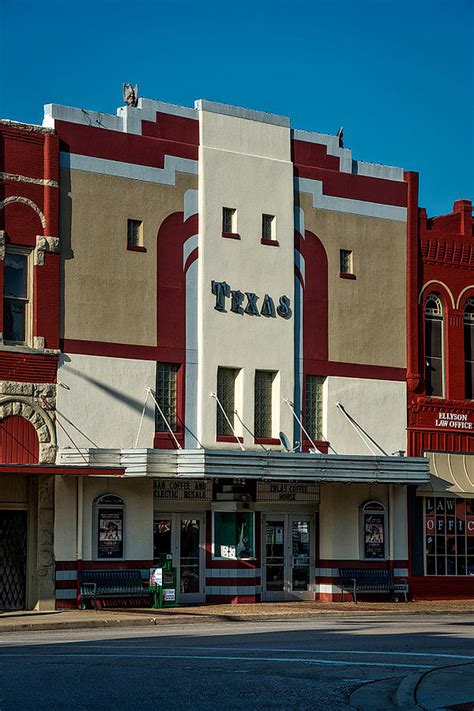 The Historic Texas Theatre Photograph by Mountain Dreams - Pixels