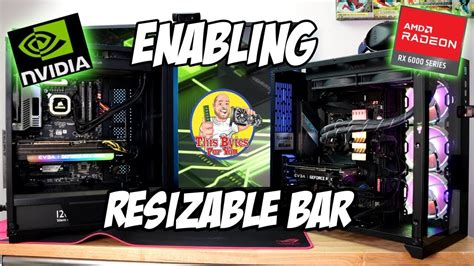 Resizable Bar - How to Enable the Resizable Bar and SAM on AMD and Intel - YouTube