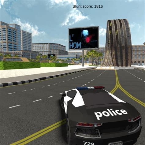 Police Stunt Cars - Jul Games