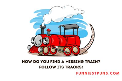 90+ Funny Train Puns and Jokes: Choo-choo Choose Laughter - Funniest Puns