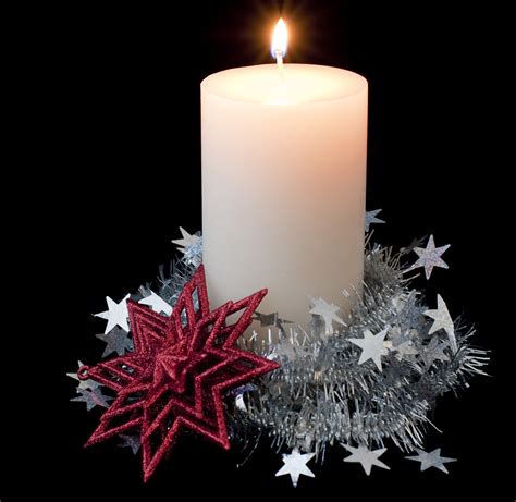 Photo of christmas holiday candle | Free christmas images