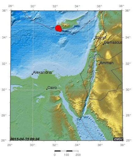 Cyprus News | Magnitude 5.5 Earthquake Hits South