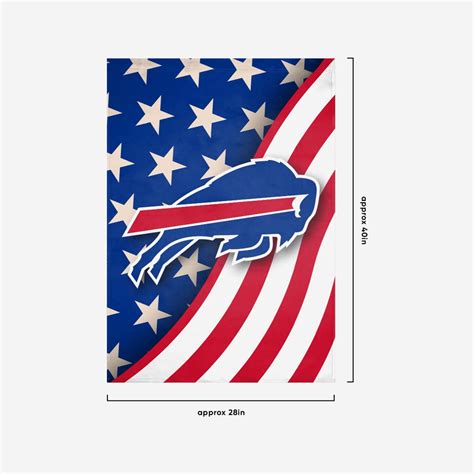 Buffalo Bills Americana Vertical Flag FOCO