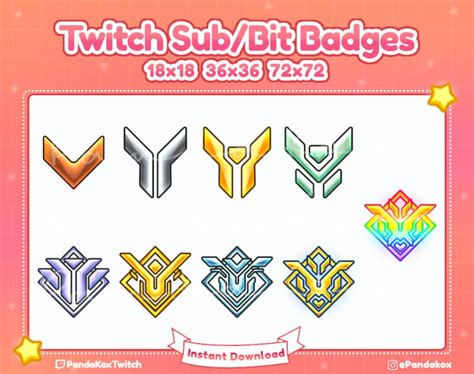 Overwatch 2 Qualifier Ranks Sub Badges for Twitch Overwatch 2 - Etsy