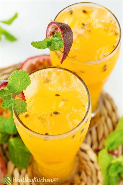 Passion Fruit Juice Recipe - A Sweet, Tart, Refreshing Summer Beverage