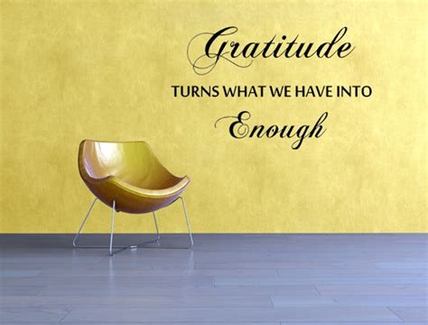 Gratitude Wall Decal Gratitude Art Gratitude Wall Art Custom | Etsy