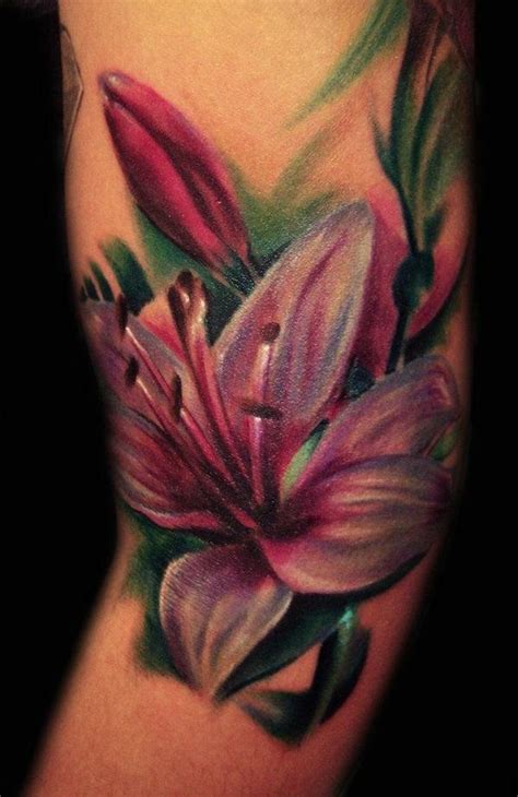 55+ Awesome Lily Tattoo Designs | Art and Design