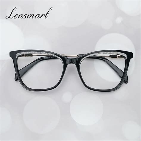 Square Black Glasses For Women | Lensmart Online | Eyeglasses for women, Lensmart, Glasses