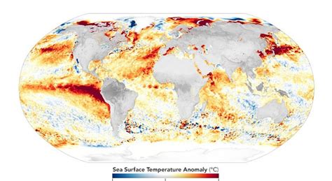 Pacific Ocean global sea surface temperatures reach record levels in 2023