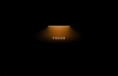 Focus Orange Light Wallpaper,HD Typography Wallpapers,4k Wallpapers,Images,Backgrounds,Photos ...