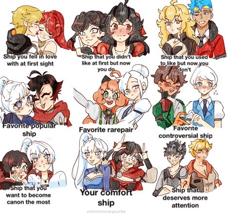 RWBY Ship Meme ( self / Mewmewpurin ) : r/RWBY