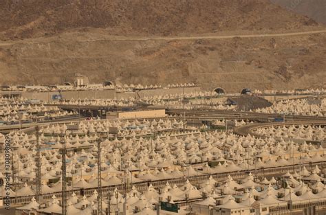 MIna Hajj Tents, Mekkah, Saudi Arabia, Pilgrimage will stay in these ...