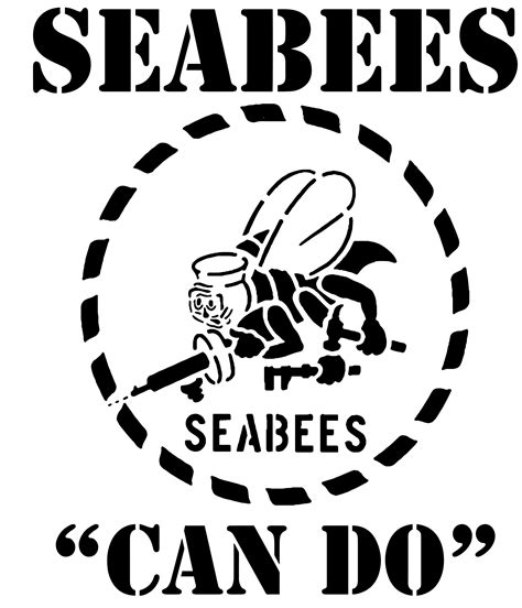 Seabee Seabees Navy U.S. Navy Navy Logo Car Sticker - Etsy UK