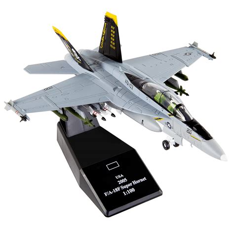 Buy Busyflies Fighter Jet Model 1:100 F/A-18 Hornet Strike Fighter ...