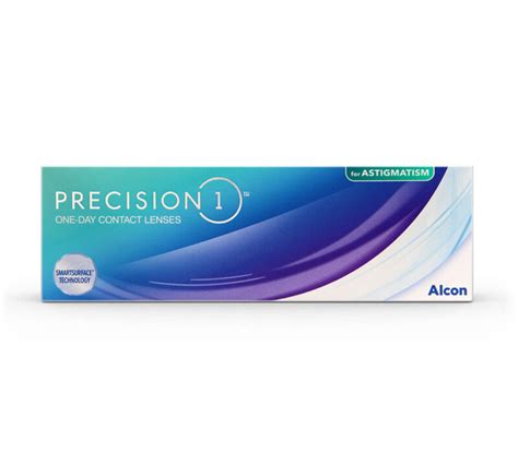 Alcon Precision 1 for Astigmatism - Brown and White Opticians