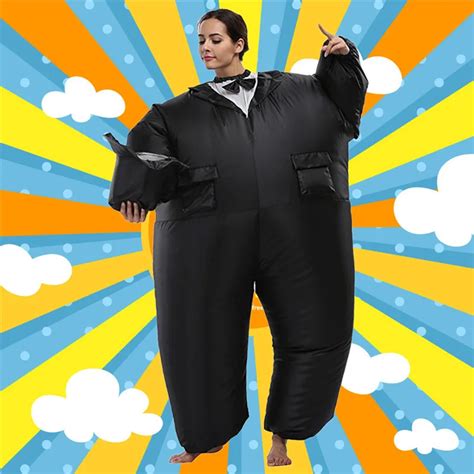 Gentleman Shaped Inflatable Costume Spoof Party Cosplay Performance ...