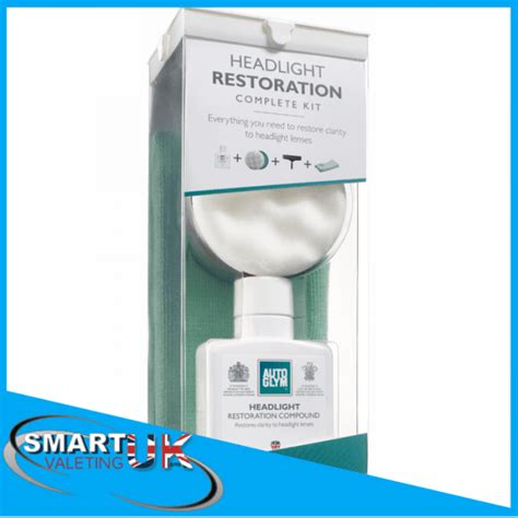 Autoglym Headlight Restoration Complete Kit | Smart Valeting UK