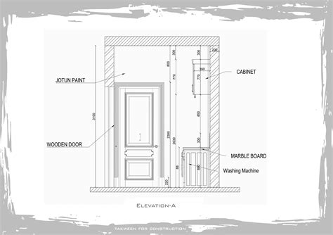 Working Drawings For Laundry Room on Behance