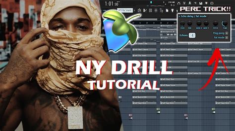 HOW TO MAKE HARD NEW YORK DRILL BEATS!! | FL STUDIO😈👀🔊 - YouTube