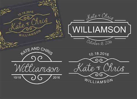 30+ Wedding Logo Design Templates | Design Trends - Premium PSD, Vector Downloads