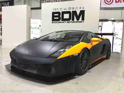 Lamborghini Gallardo GT3 2010 Road Legal Track Car 2WD. car for sale