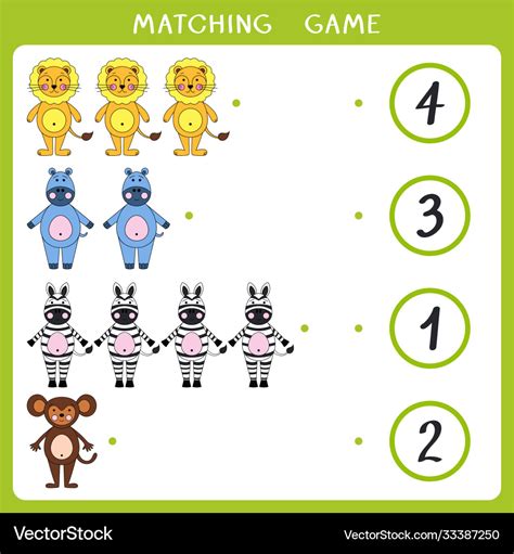 Simple math game for kids Royalty Free Vector Image