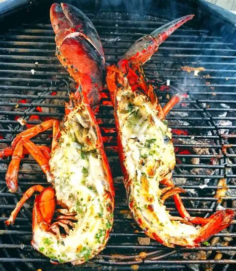 How to Cook Lobsters on the Grill without Ruining Them | Grilled ...