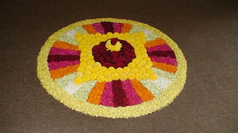 SOUL ART: Rangoli With Flowers