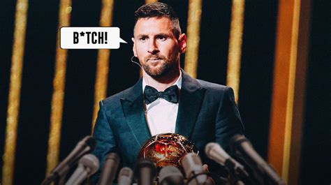 Ballon d'Or: Lionel Messi calls influencer a 'son of a b*tch' in video