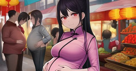 pregnant, Ai-art / Untitled / December 19th, 2022 - pixiv