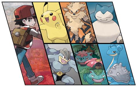 Red's Let's Go Team art I made, dunno if its that impressive : r/pokemon