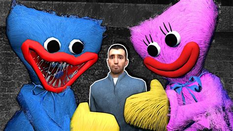 HUGGY WUGGY & KISSY MISSY ARE BOTH AFTER ME! - Garry's Mod Poppy ...