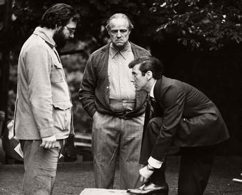 The Godfather (1972) Behind the Scenes | MONOVISIONS - Black & White ...