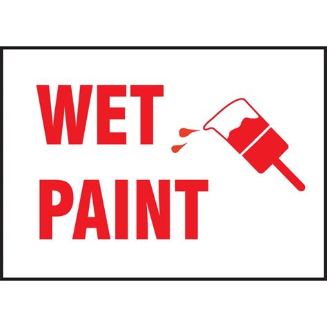 Wet Paint Signs - ClipArt Best