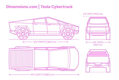 Tesla Dimensions & Drawings | Dimensions.com