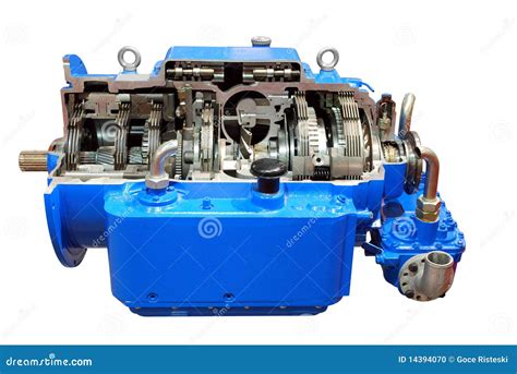 Heavy Truck Automatic Transmission Isolated Stock Photo - Image of engine, power: 14394070