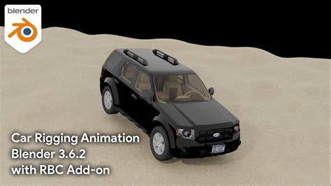 Car Rigging Animation Blender 3.6.2 | RBC Add-on Car Rigging | 3D Car - Animations - Blender ...