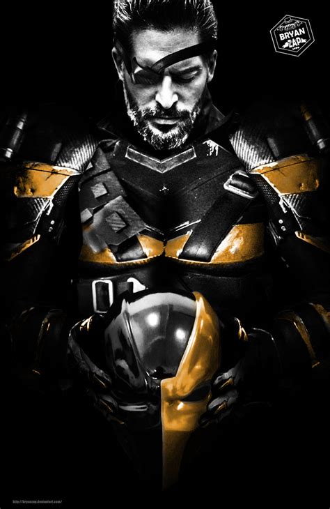 Deathstroke Joe Manganiello Portrait by Bryanzap on DeviantArt