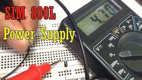 sim800l Module Power Supply - YouTube