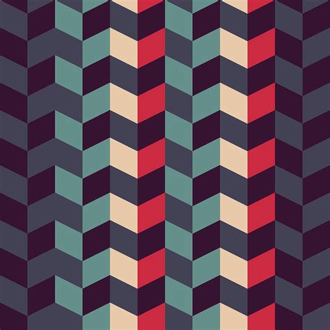 Geometric Abstract Art | Abstract Retro Geometric Pattern Digital Art ...