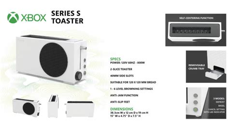 Xbox Series S Toaster Reportedly In the Works as Microsoft Reveals ...