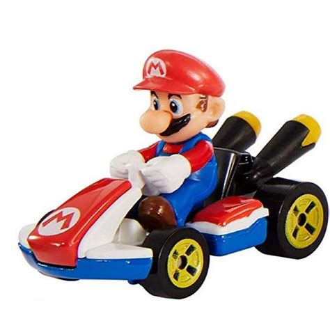 Hot Wheels Mario Kart Mario Diecast Car [No Packaging] - Walmart.com ...