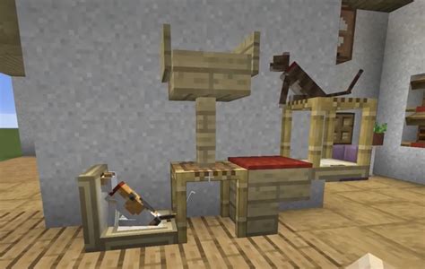 How to Make a Cat Stand in Minecraft