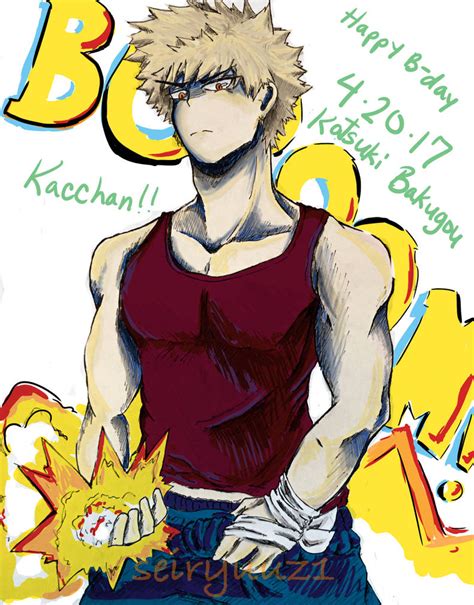 Happy Birthday Katsuki Bakugou 4/20 by seiryuuz1 on DeviantArt