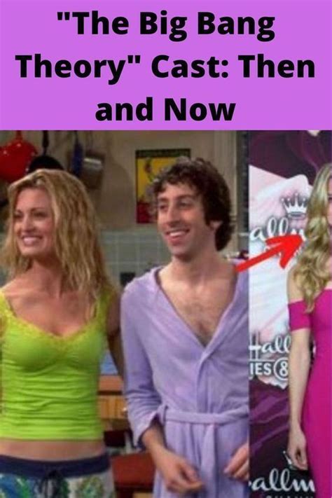 The big bang theory cast then and now – Artofit