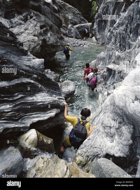 Canyoning switzerland hi-res stock photography and images - Alamy