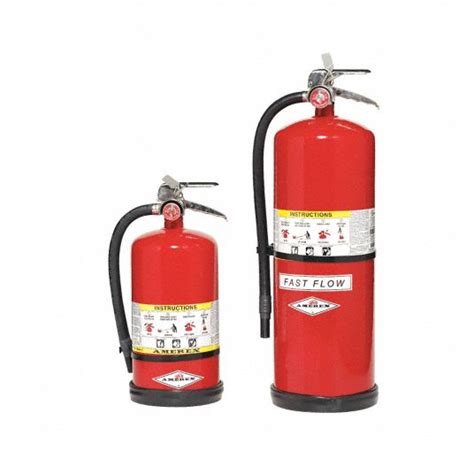 AMEREX Fire Extinguisher, Dry Chemical, Monoammonium Phosphate, 13.2 lb ...